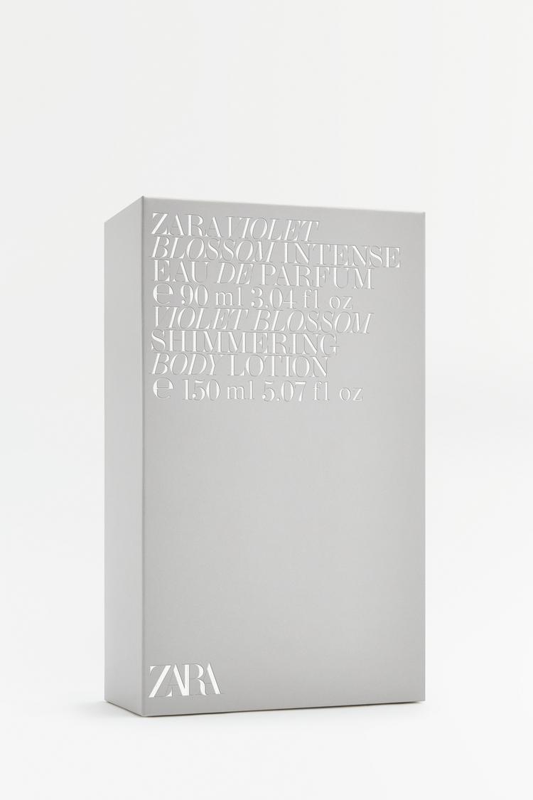 Zara Violet Blossom and Shimmering lotion