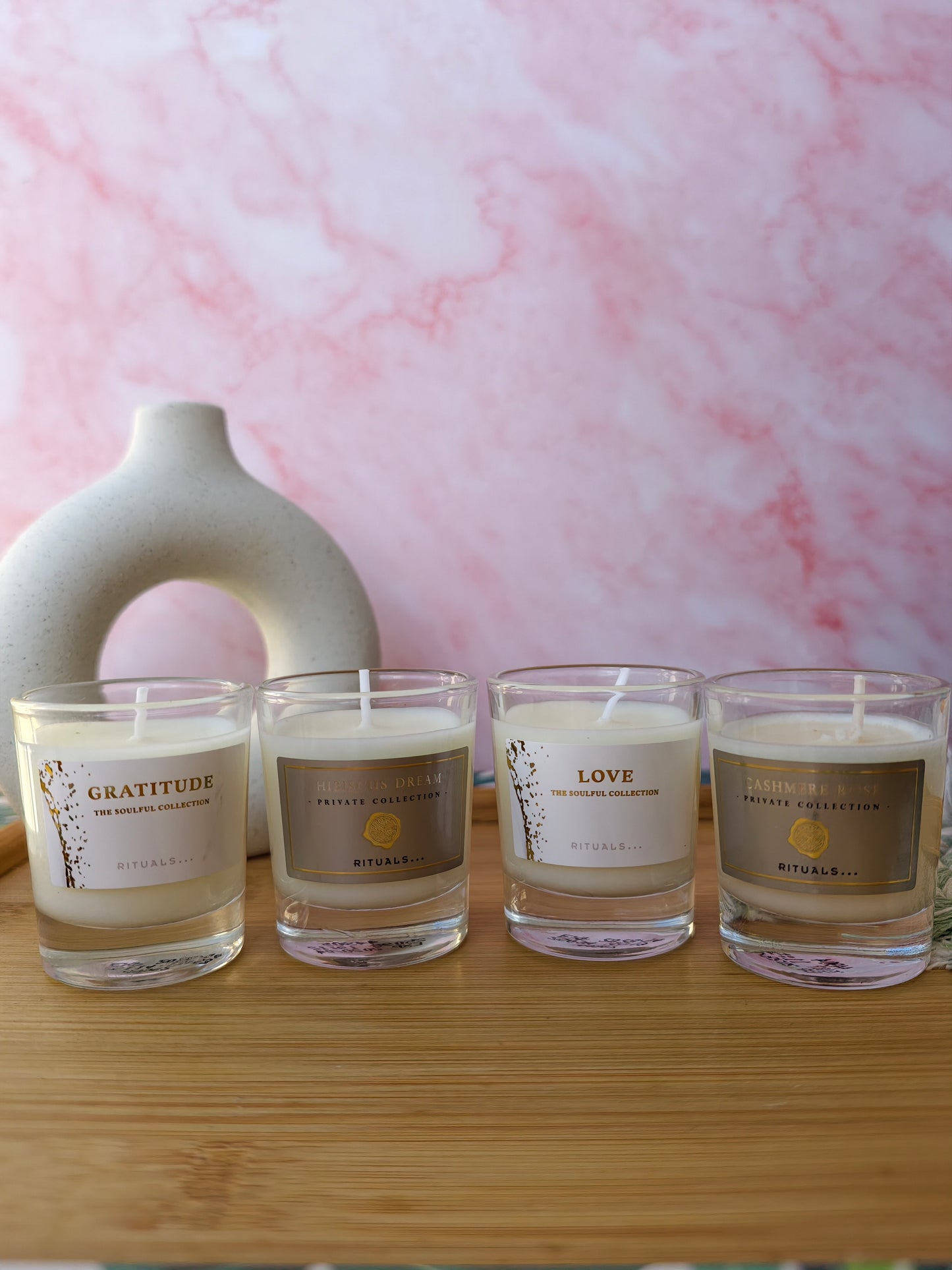 4 Rituals candles set