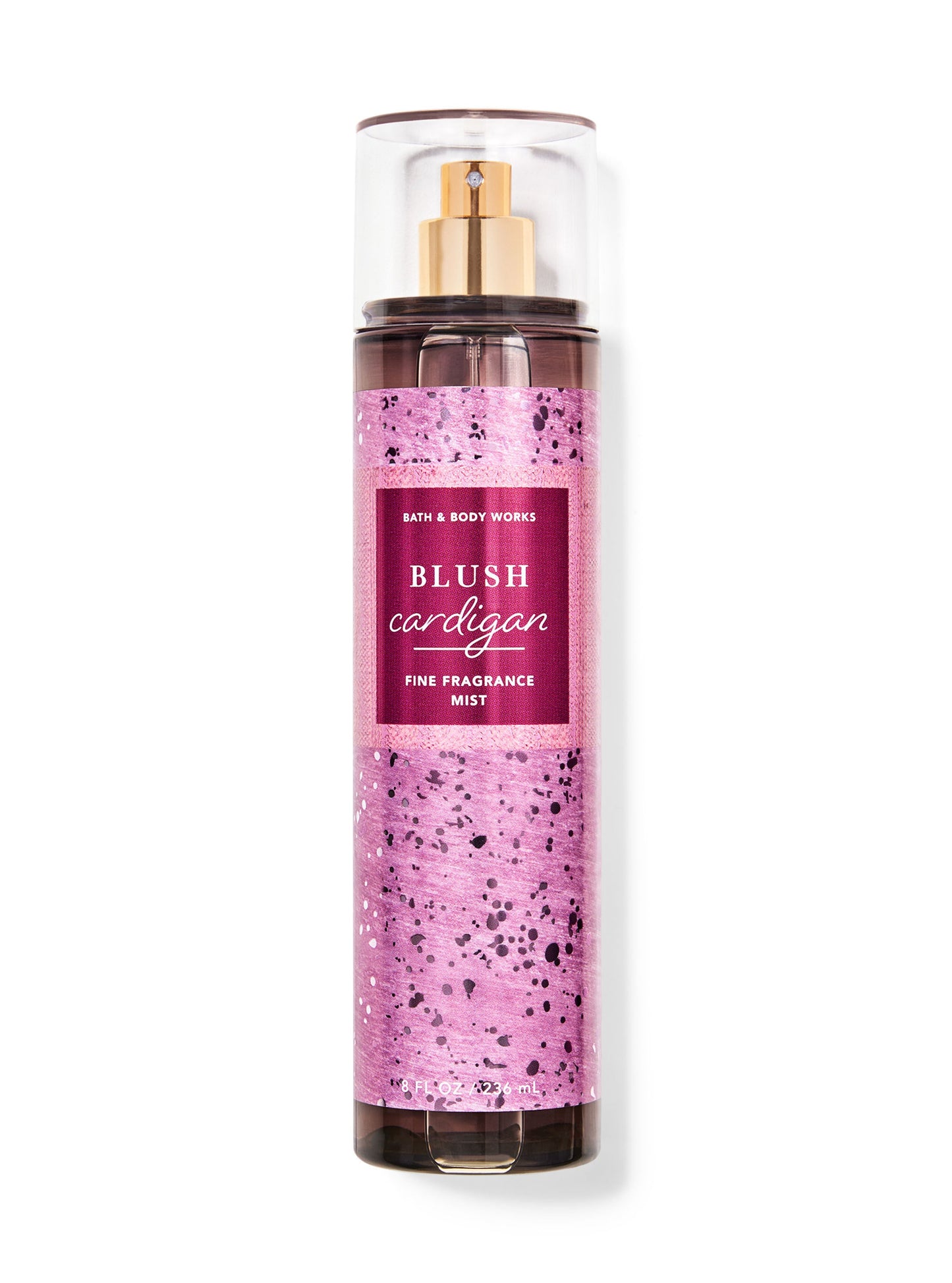 Blush cardigan bodymist