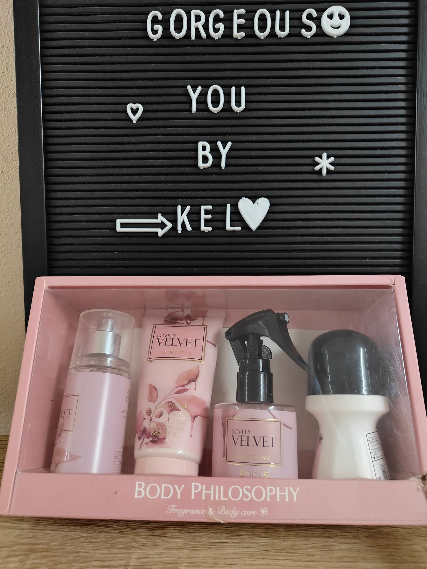 Body Philosophy With Creme set