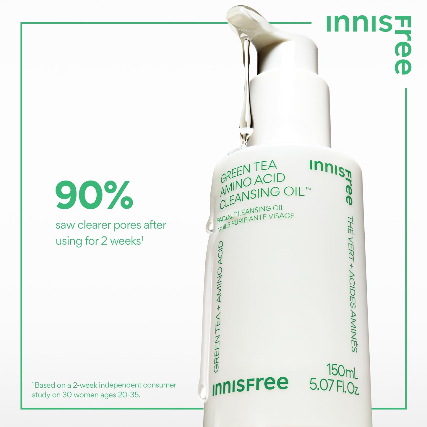 Green Tea Amino Acid Cleansing Oil