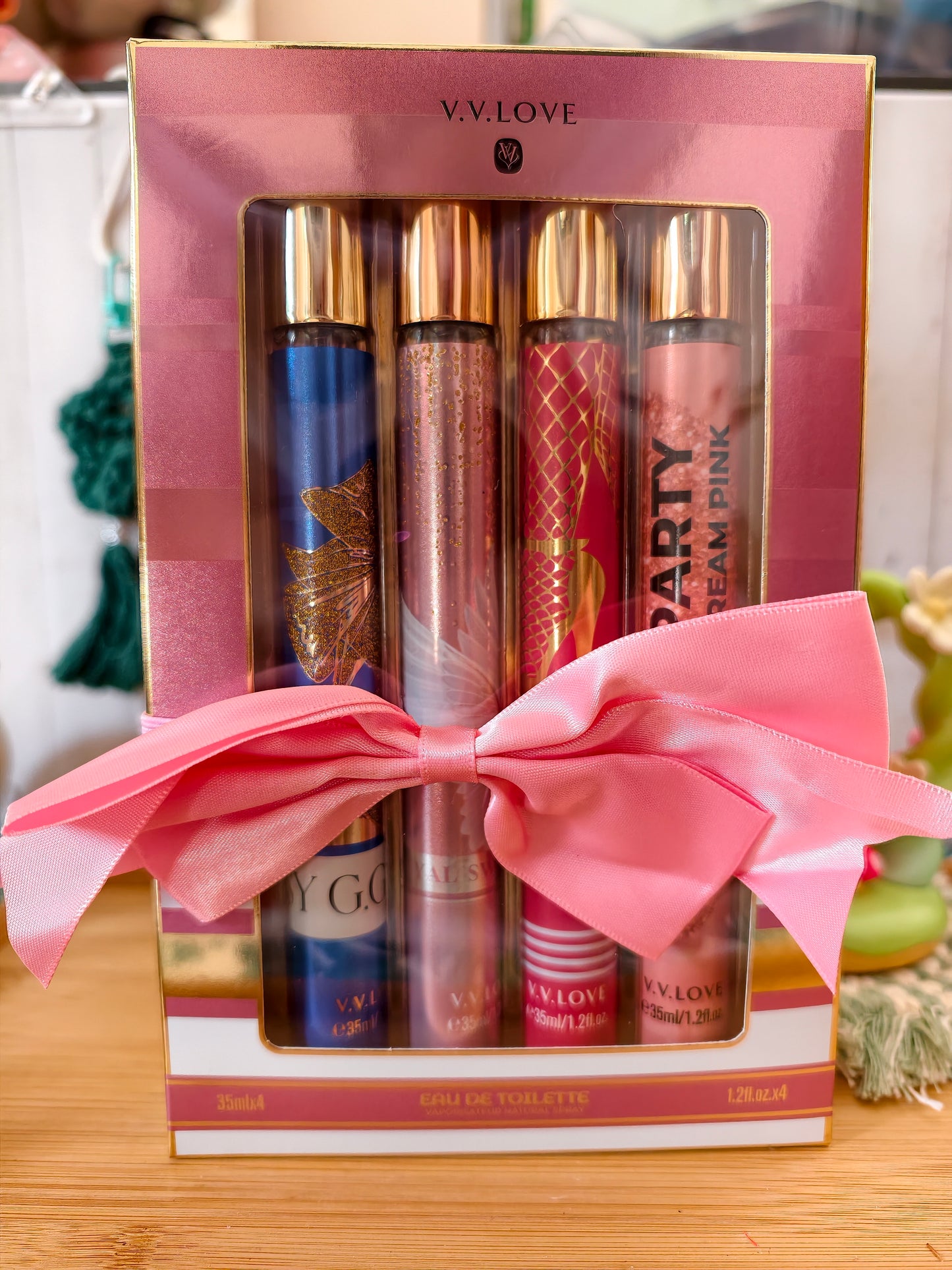 Gift set Ribbon Pale Pink