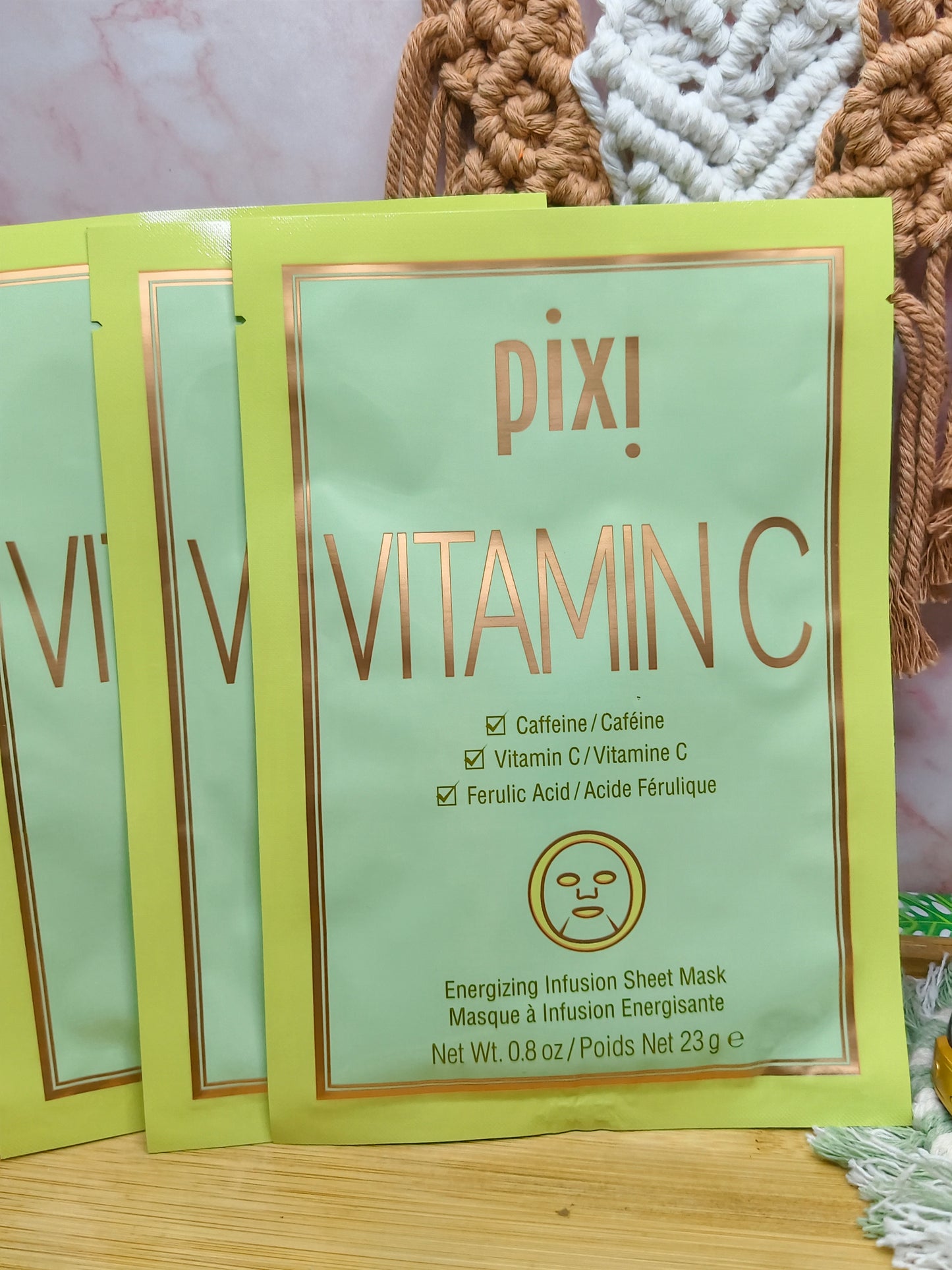 Pixi - Vitamin C Sheet Mask x3 sheet