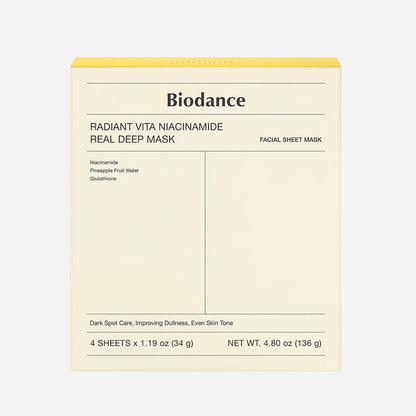 Biodance Radiant Vita Niacinamide Real Deep Mask