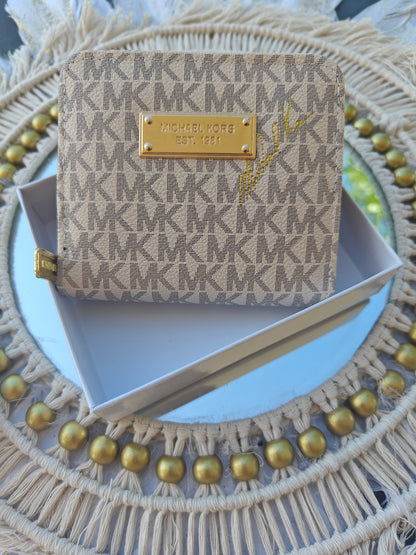 Mk Small logo Purse
