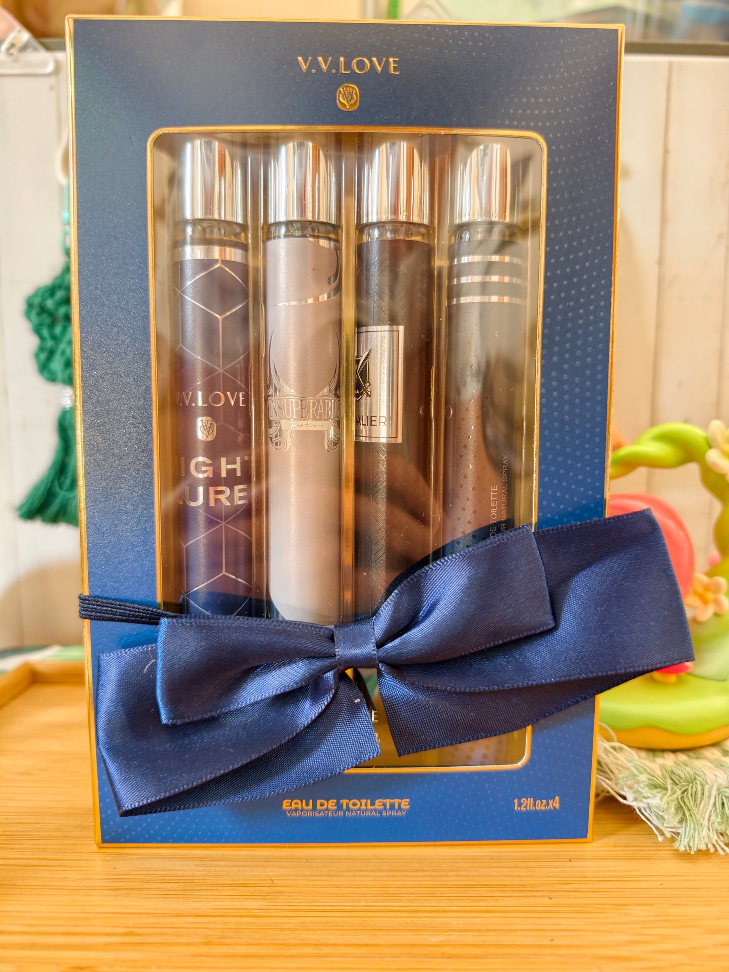Gift set Men Ribbon Navy