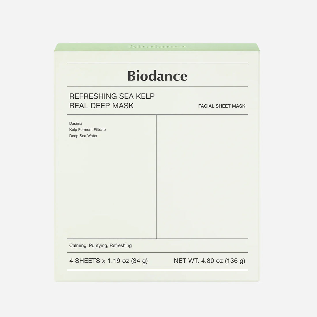 Biodance - Refreshing Sea Kelp Real Deep Mask