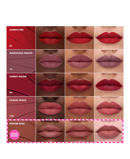 Sephora Cream Lip Stain Liquid Lipstick Set