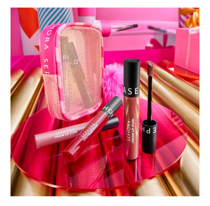 Sephora Cream Lip Stain Liquid Lipstick Set