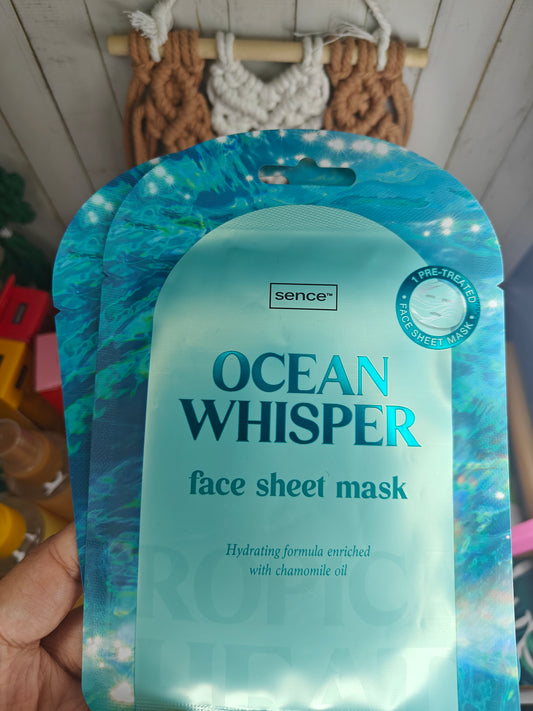 Ocean Whisper Face mask sheet