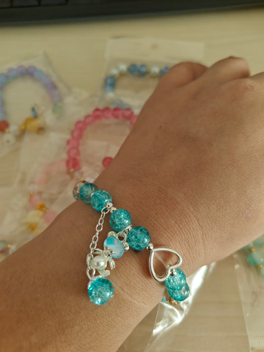 Beads Bracelet with charm