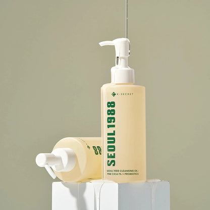 K-Secret Seoul 1988 Cleansing Oil: Pine Cica 1% + Probiotics