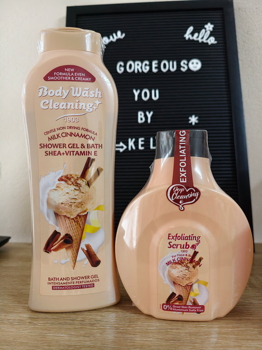 Duo Bodywash and Gel scrub