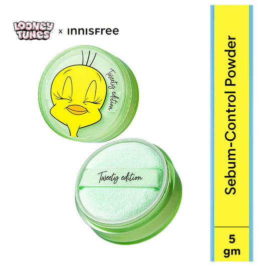 Looney Tunes x Innisfree No sebum mineral powder 02