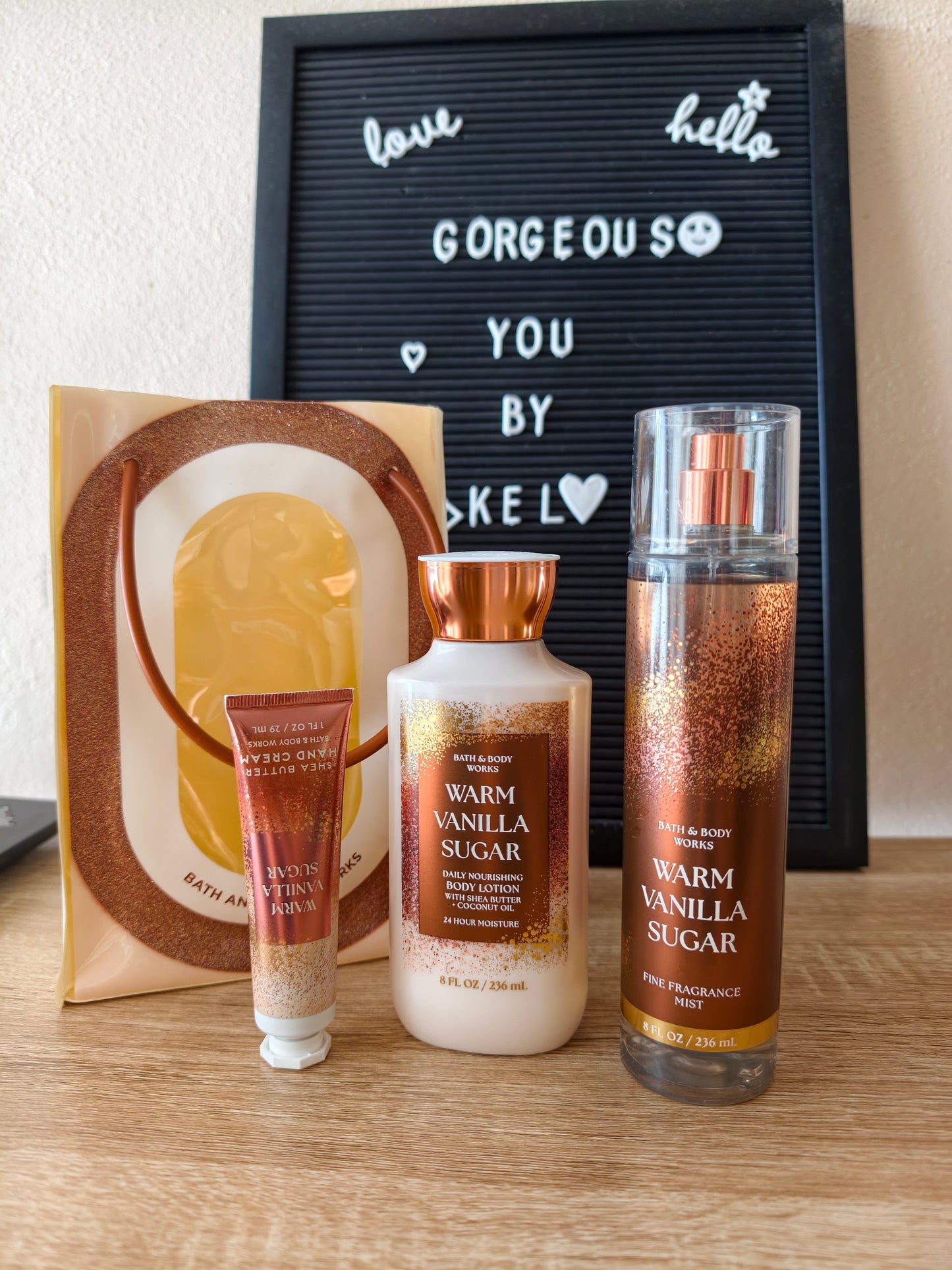 Warm vanilla sugar Gift set