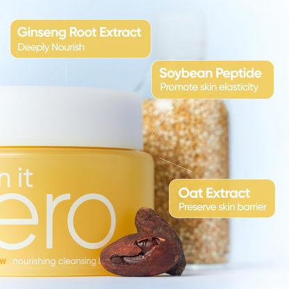 Clean It Zero Ginseng-Glow Nourishing Cleansing Balm 7ml