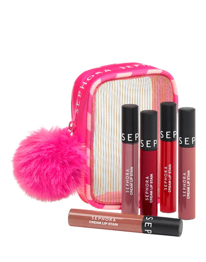Sephora Cream Lip Stain Liquid Lipstick Set