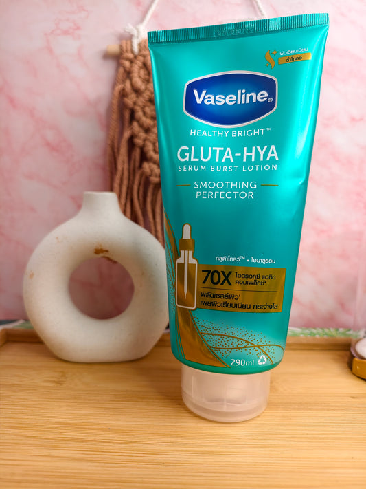 Vaseline Gluta Hya Serum Burst Lotion Smoothing perfector