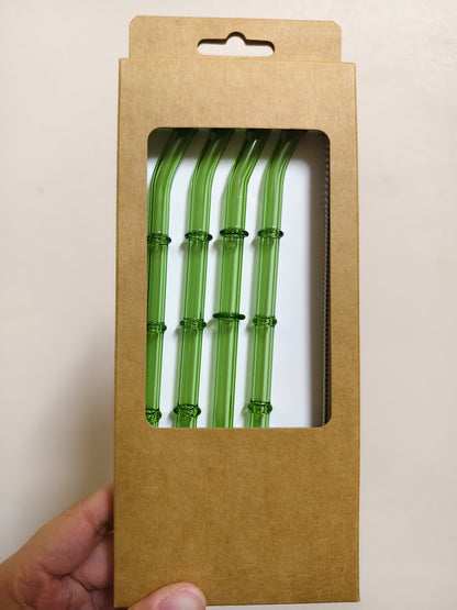 Bamboo Straws Set