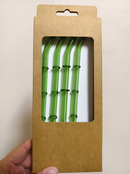 Bamboo Straws Set