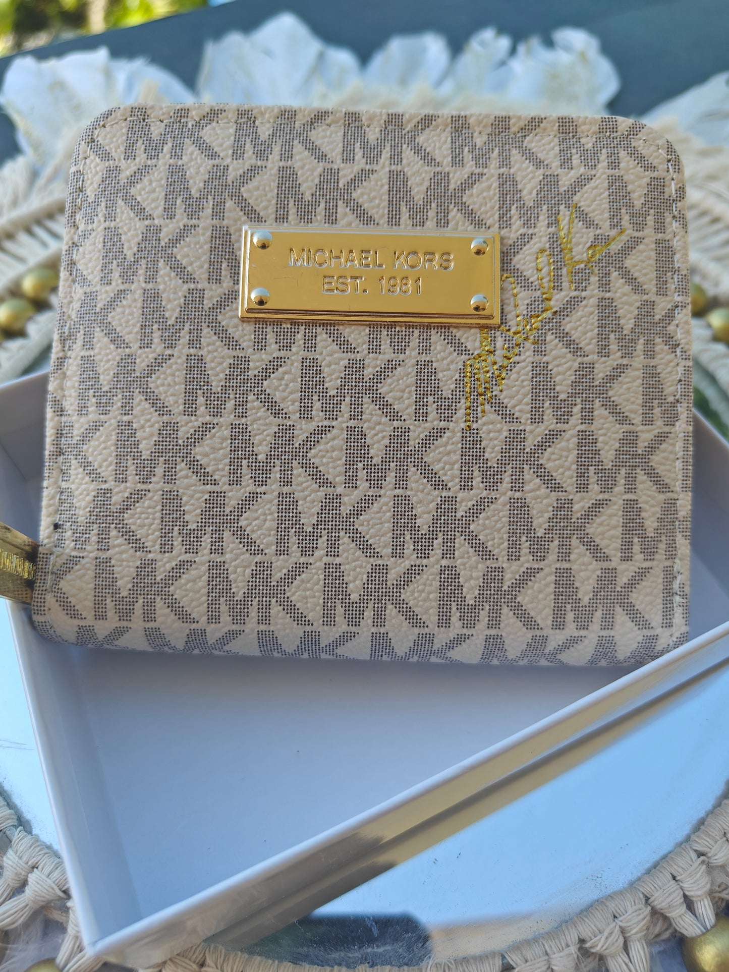 Mk Small logo Purse