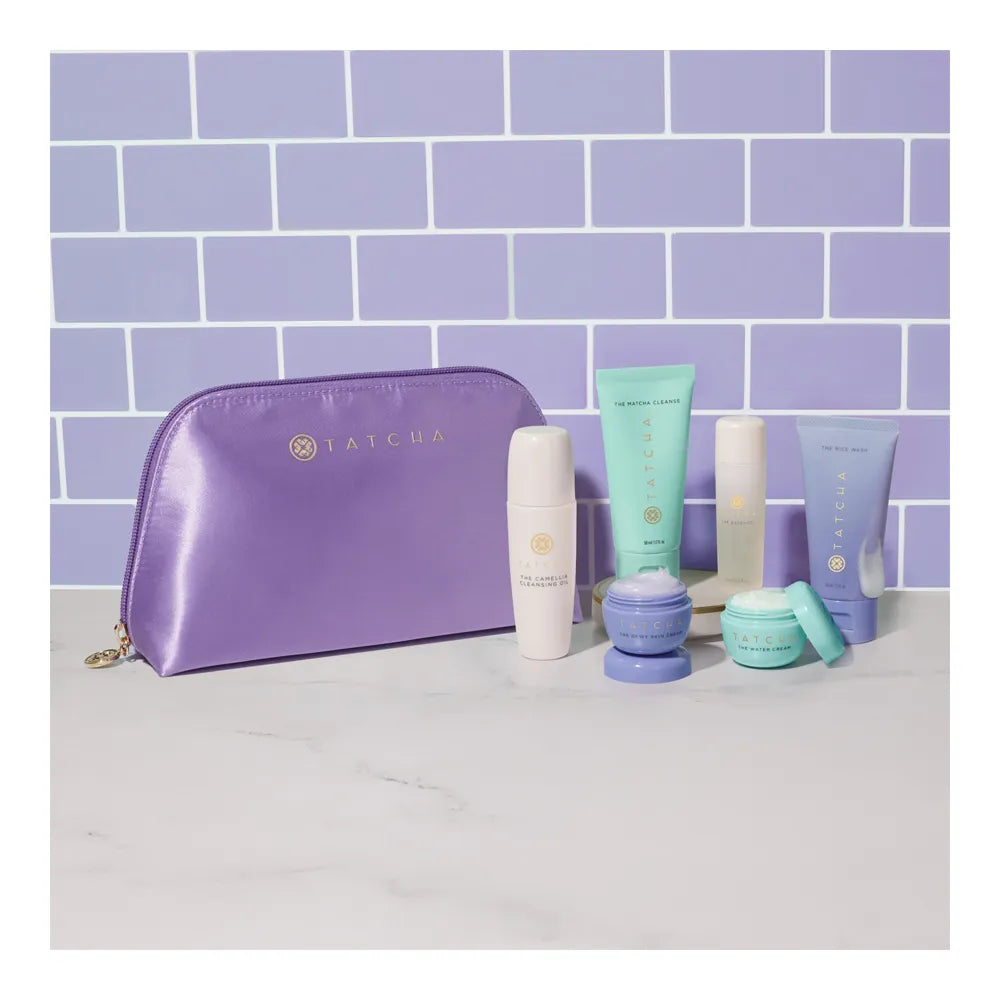 Tatcha Mini Favorites With Matcha Cleanse Set